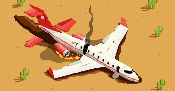 pertolongan kecelakaan pesawat terbang