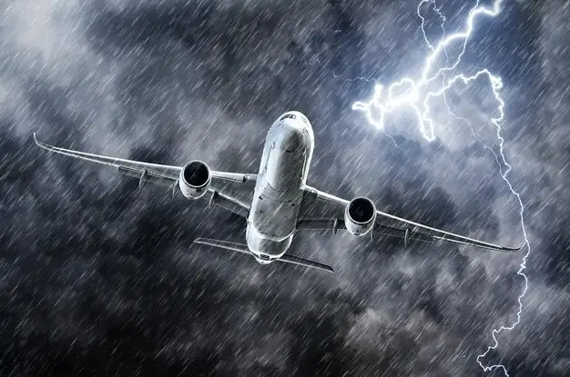 cuaca ekstrem pesawat