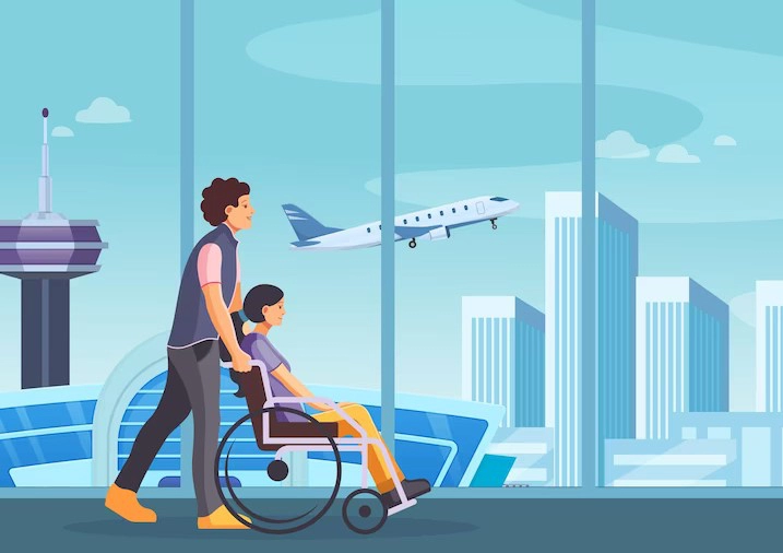 fasilitas bandara penyandang disabilitas