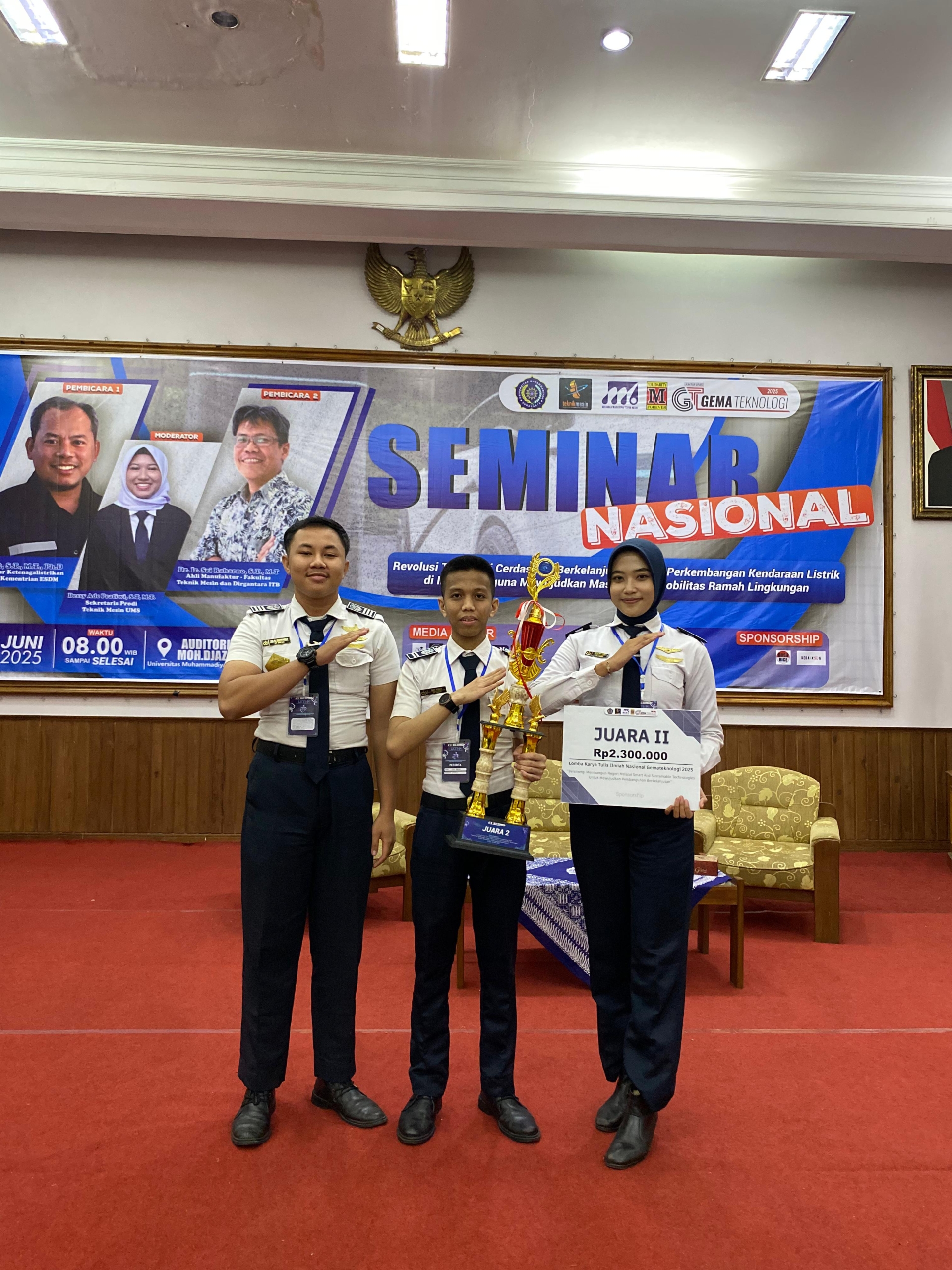 Kiprah Membanggakan Taruna STTKD di Kancah Nasional