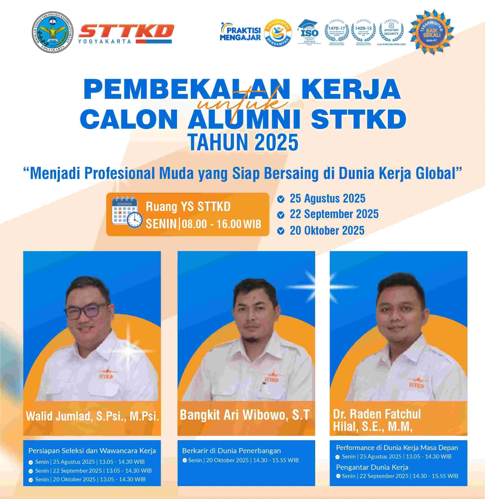 STTKD Lakukan Pembekalan Kerja Untuk Calon Alumninya