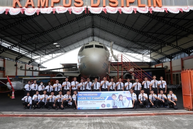 STTKD Yogyakarta Terima Kunjungan Edukatif SMK Penerbangan Aero Dirgantara Tangerang