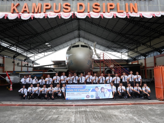 STTKD Yogyakarta Terima Kunjungan Edukatif SMK Penerbangan Aero Dirgantara Tangerang