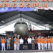 Kunjungan Menko Polkam Jenderal TNI (Purn) Jamari Chaniago ke STTKD Yogyakarta