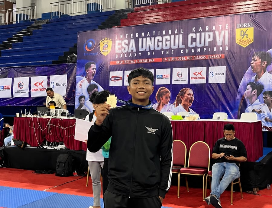 STTKD Ukir Prestasi Gemilang di Ajang Karate Internasional, Raih 3 Medali di Esa Unggul Cup VI 2026