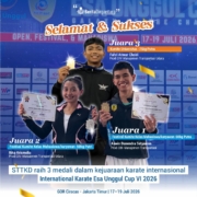 STTKD Ukir Prestasi Gemilang di Ajang Karate Internasional, Raih 3 Medali di Esa Unggul Cup VI 2026